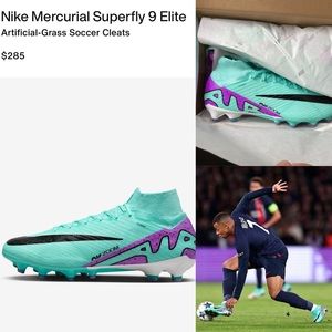 Nike Mercurial Vapor Superfly 9 Elite AG-Pro Size 10US